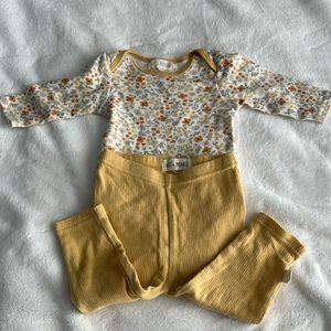 Baby girl set, KIT + PEARL, 3-6 months